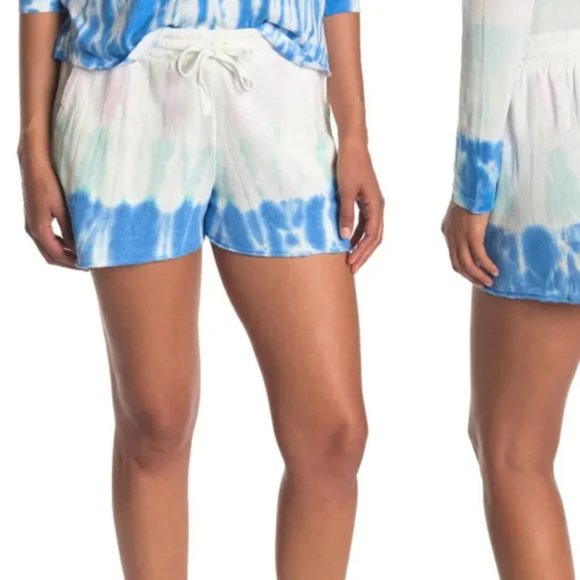 Splendid sunbloom tie dye shorts nwt large - Picture 1 of 6